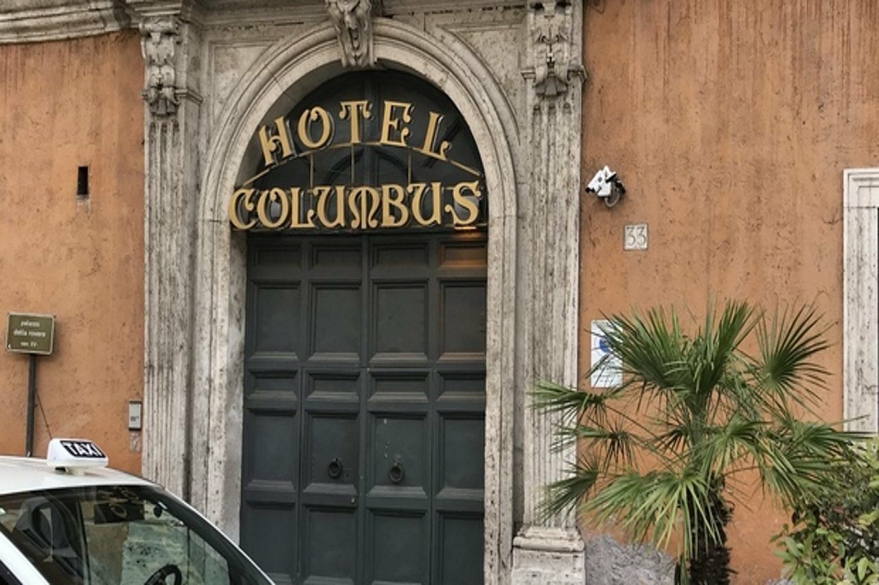 Hotel Columbus Rom Exteriör bild